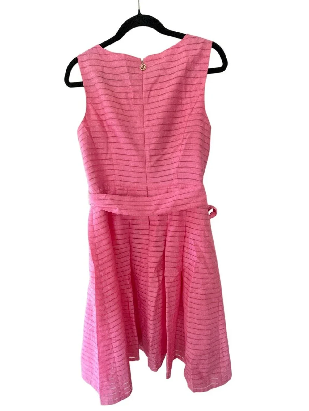 Tommy Hilfiger Women's Pink Sleeveless Dress